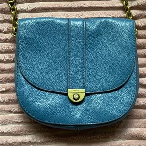 Fossil blue bag